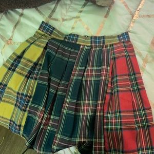 Plaid SHEIN Skirt